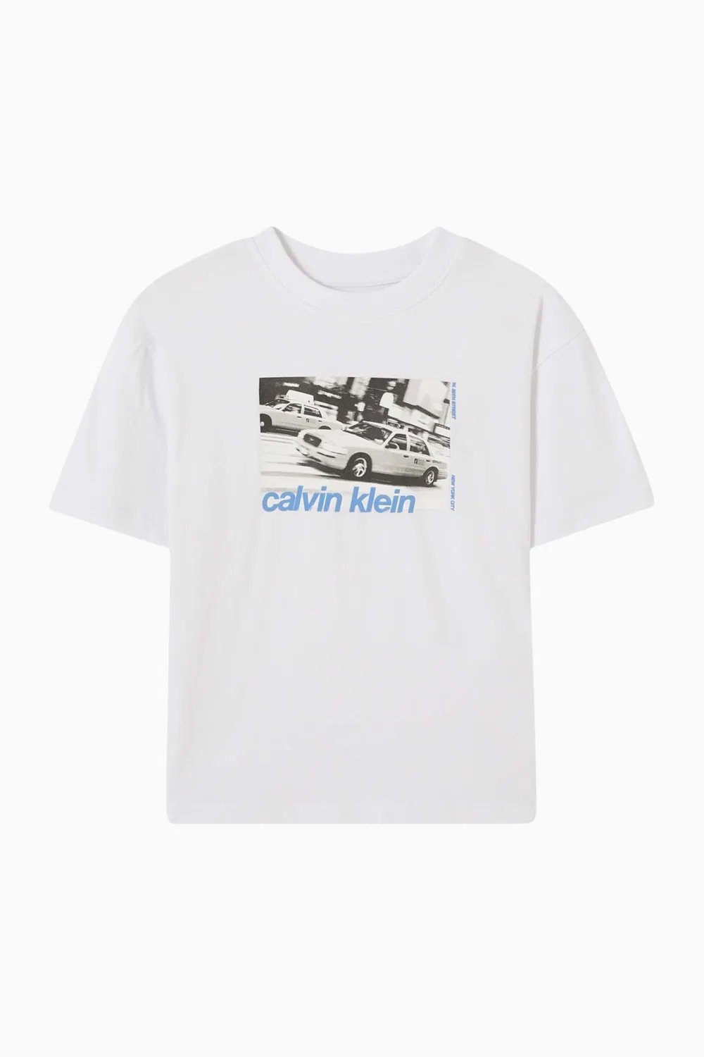 Футболка с фотопринтом хлопковая Calvin Klein
