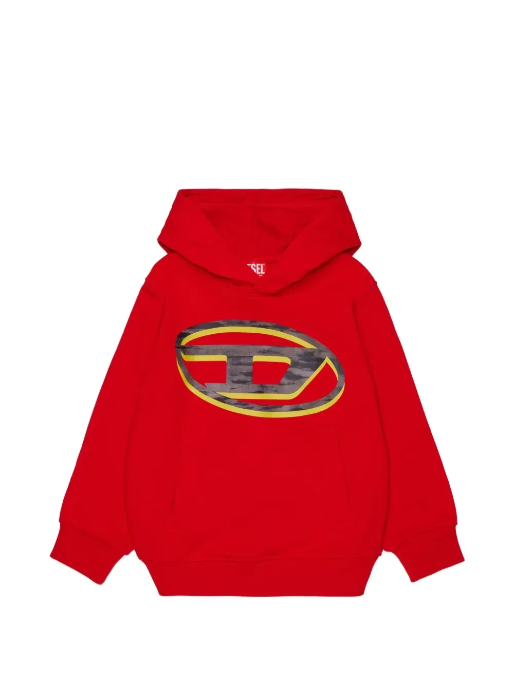 Худи с логотипом Diesel Kids, красный