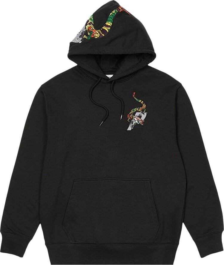 

Толстовка Palace Dragon P-3 Hood 'Black', черный