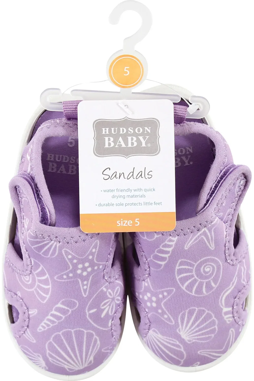 Детские водонепроницаемые туфли-сандалии Hudson Baby, Sea Shell — фото 2