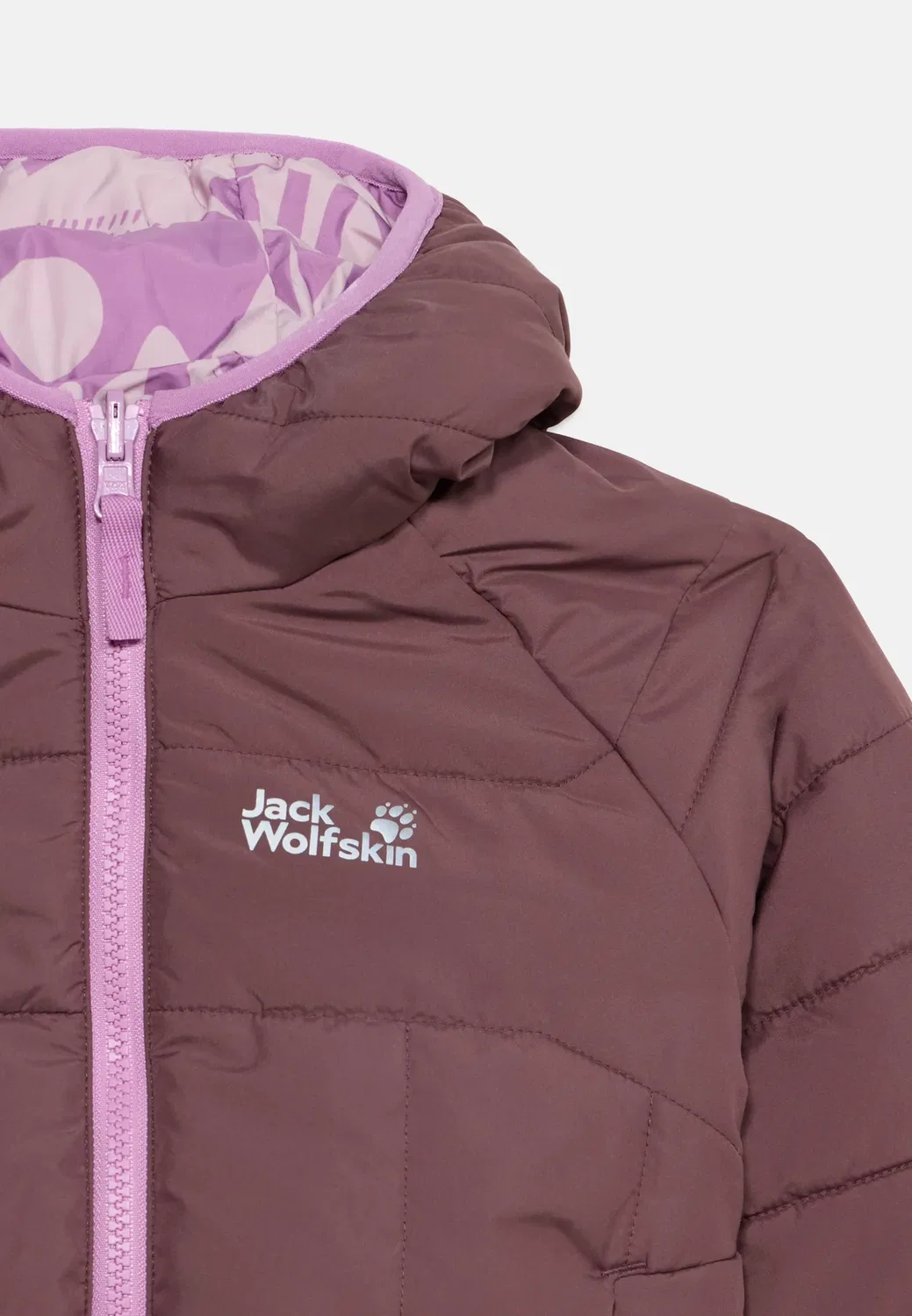Зимняя куртка Zenon Twist унисекс Jack Wolfskin, Sheer Plum — фото 3