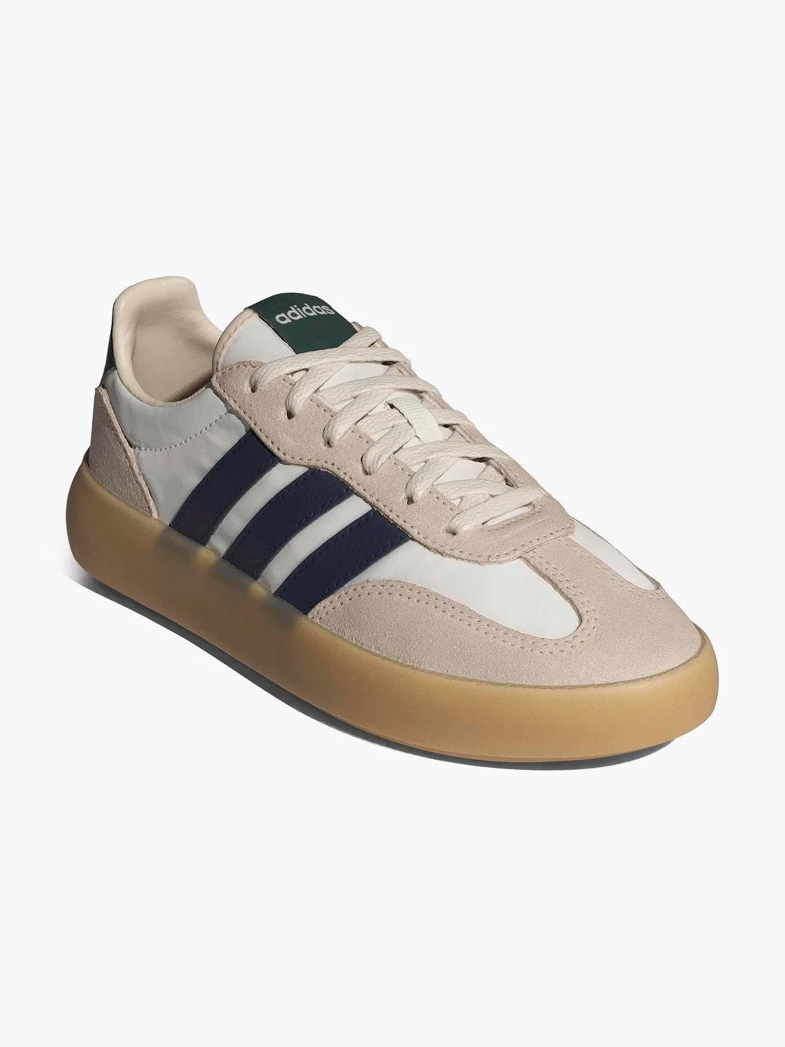 Детские кроссовки на шнуровке Adidas Barreda Decode J, бежевый — фото 2
