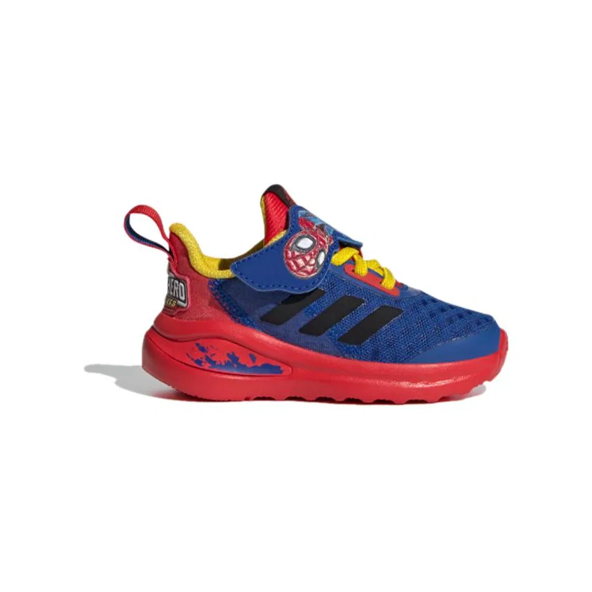 Детские кроссовки для малышей с дышащим верхом FortaRun, Adidas, Blue Red — фото 3