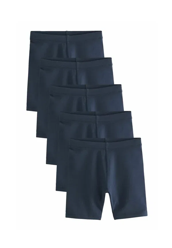 Комплект из 5 леггинсов cotton rich stretch, Next, Navy Blue, темно-синий