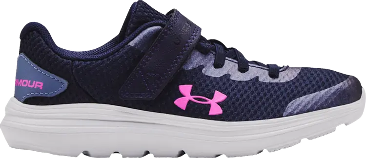 

Кроссовки Under Armour Surge 2 AC PS Midnight Navy, синий, Синий;черный, Кроссовки Under Armour Surge 2 AC PS Midnight Navy, синий