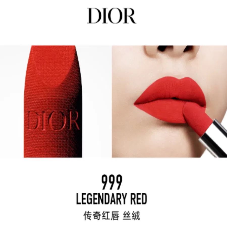 Женский парфюмерный набор с туалетной водой и помадой DIOR, Red Lip Box — фото 3