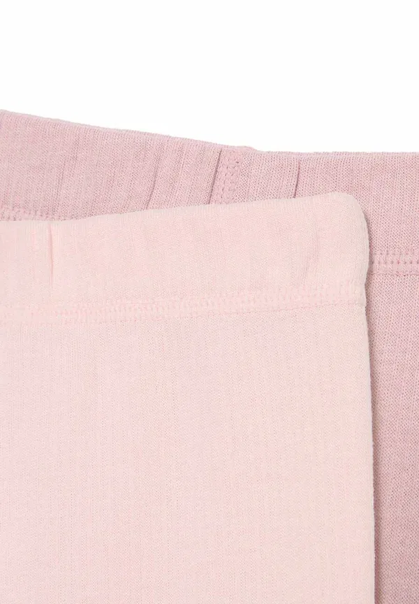 Брюки из хлопка 2Pk thermal - leggings - trousers Marks & Spencer, Pink Mix, розовый — фото 3