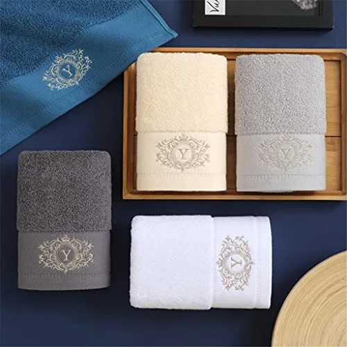 Набор полотенец Cotton Bath Towel, YANYUESHOP, 1 шт, 35x75 см, B — фото 4