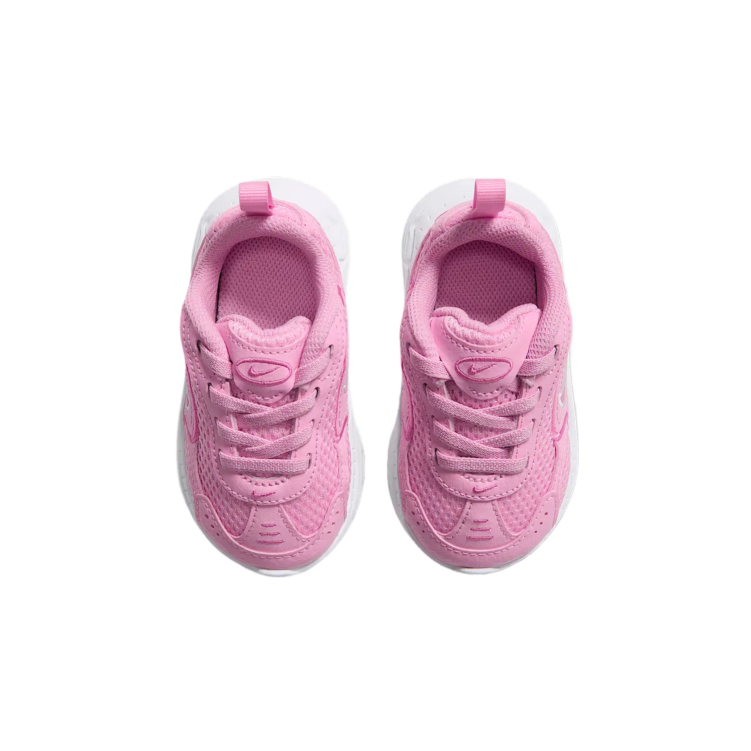 Детские кроссовки для малышей Nike Baby, Rise Pink/White/White Gold/Naughty Leather Pink — фото 4