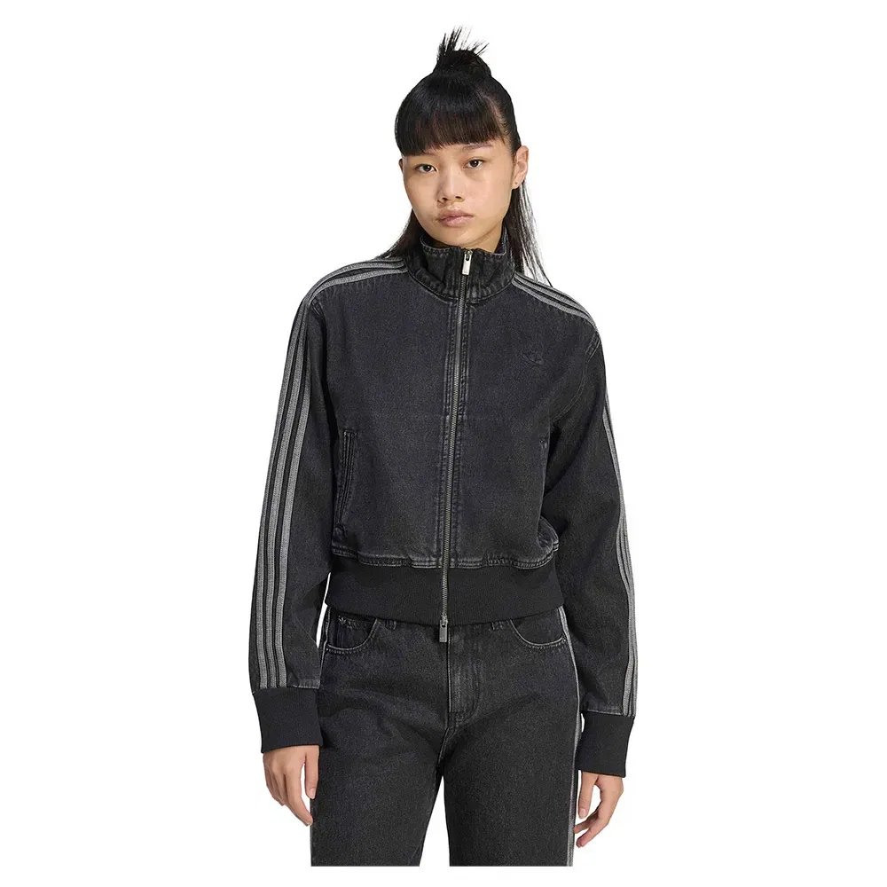Женская куртка Firebird Track с принтом Adidas Originals, Black