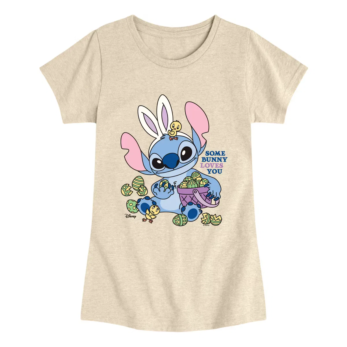 Футболка с принтом Easter Bunny Stitch Lilo & Stitch, Birch