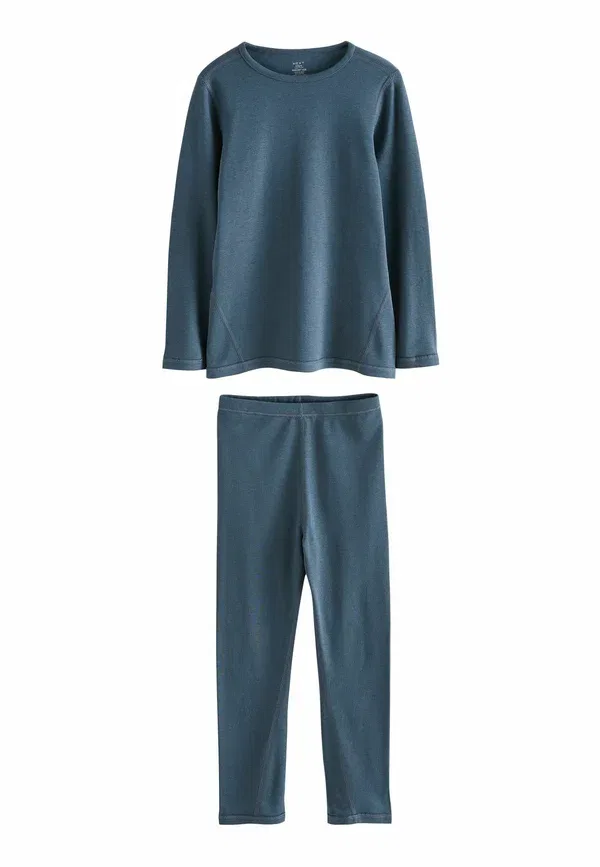 Пижама хлопок, лиоцелл Kind to skin pyjamas 2 pack Next, синий — фото 3
