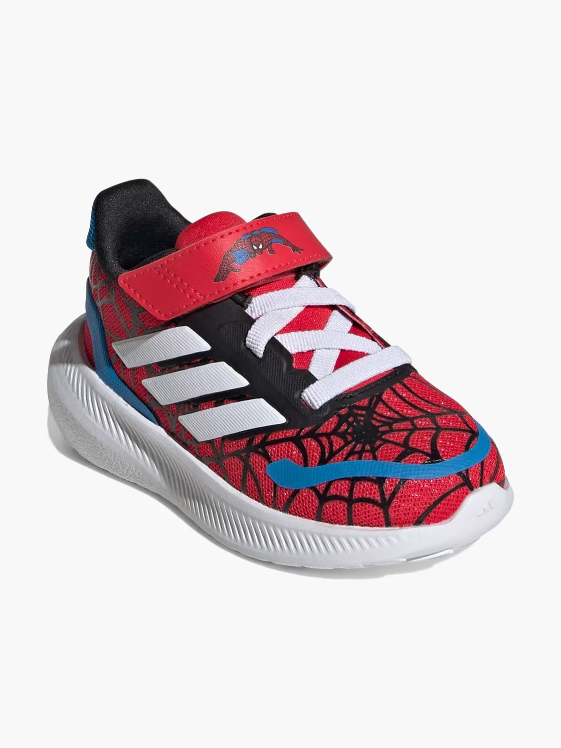 Детские тренировочные кроссовки с Spider-Man Adidas, красный — фото 3
