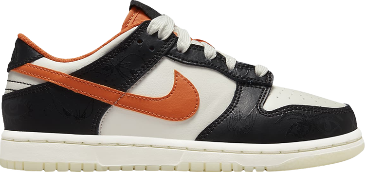 Кроссовки Nike Dunk Low Premium PS 'Halloween' 2021, черный - фото