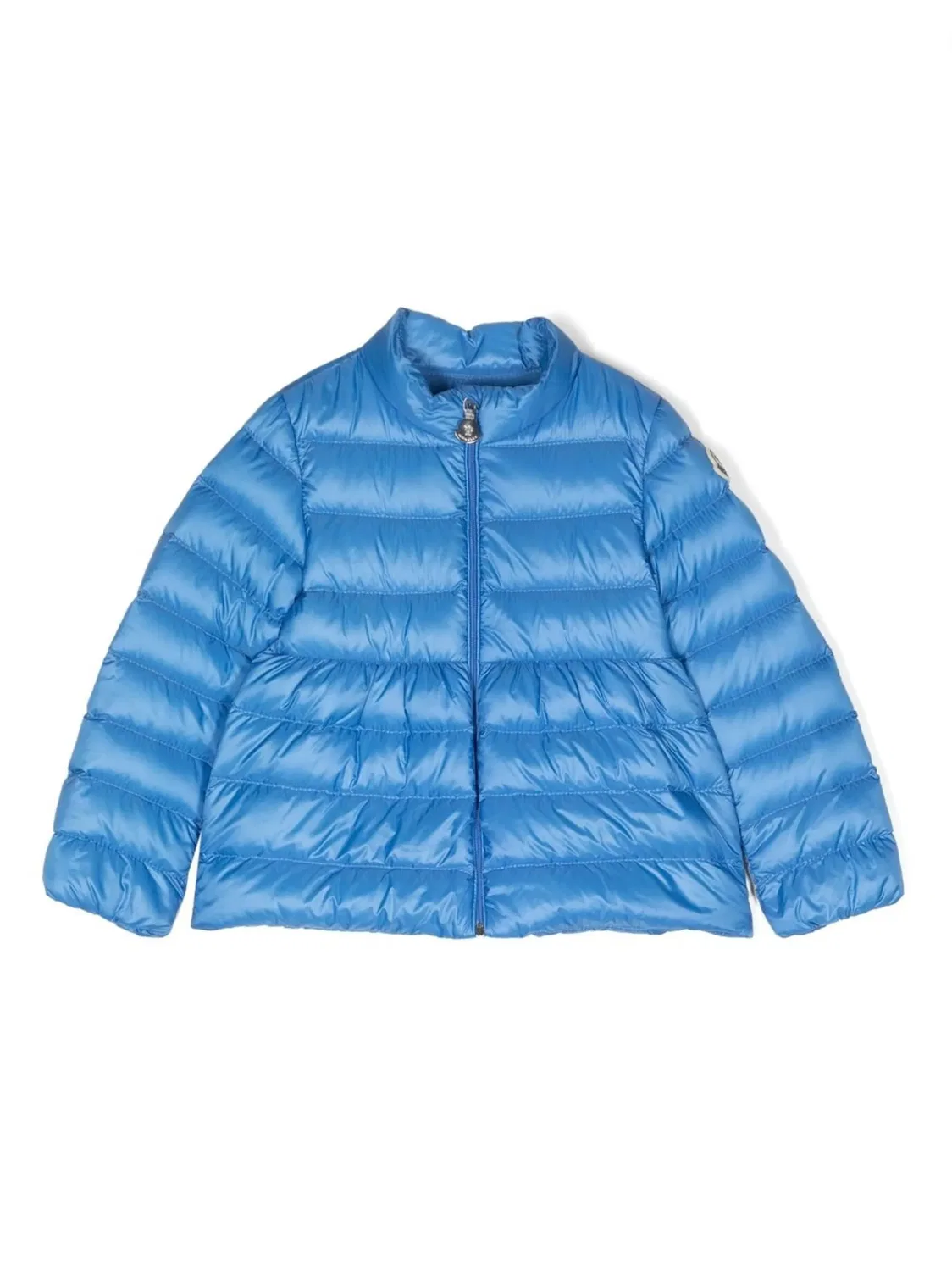 Куртка с Паддед Дизайном и Длинными Рукавами Moncler, синий
