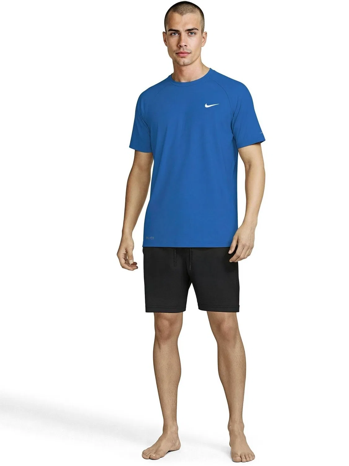 Рашгард Nike Hydroguard, темно-синий — фото 4