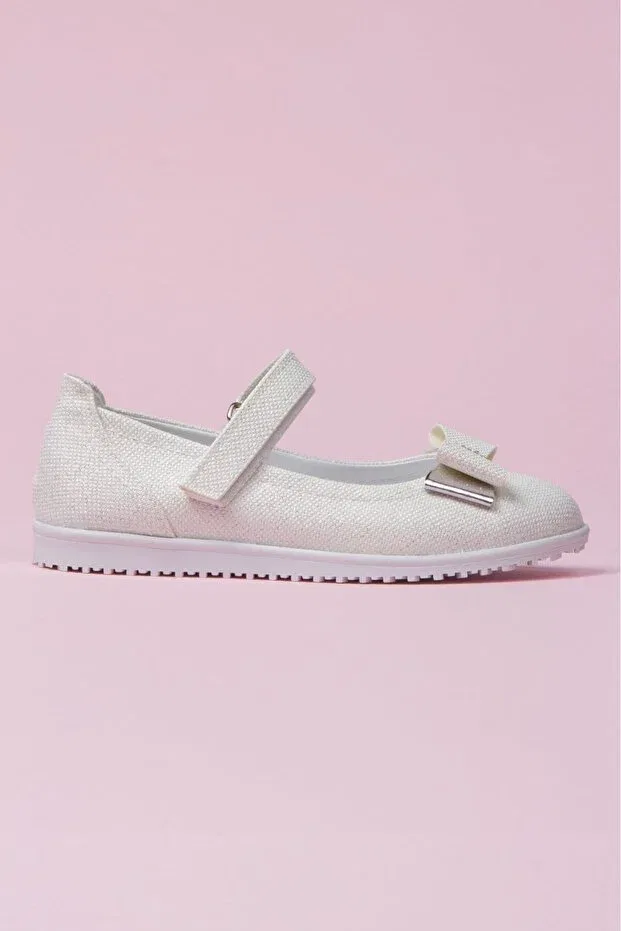 Детские балетки для девочек ортопедические Anılfashion, White — фото 2