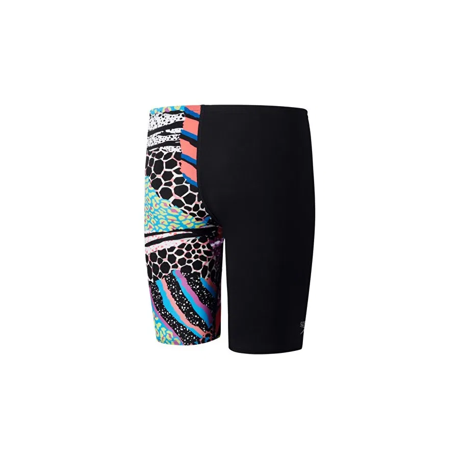 Плавки мальчика с V-образным вырезом Speedo Plmt Vcut Digi Jam Jm Multi/red, Красный — фото 2