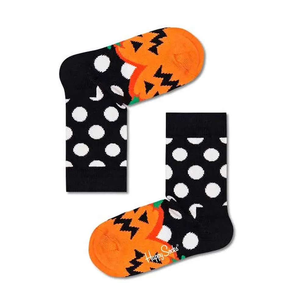 Носки Happy Socks Halloween PumPack, черный
