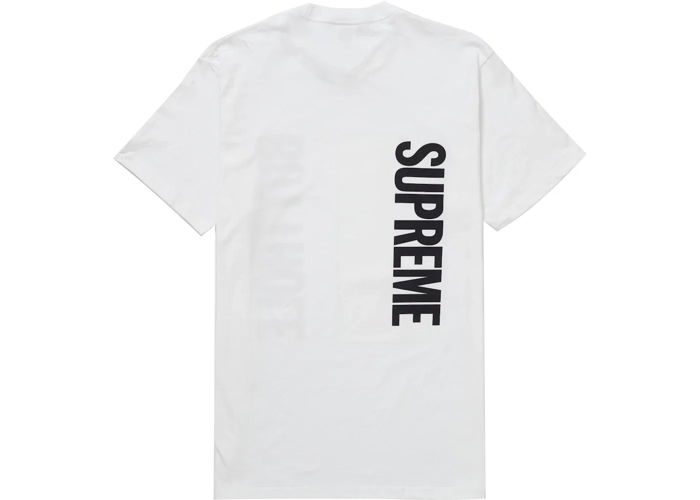 Мужская футболка с принтом Supreme Butthole Surfers Leg Tee, White — фото 2