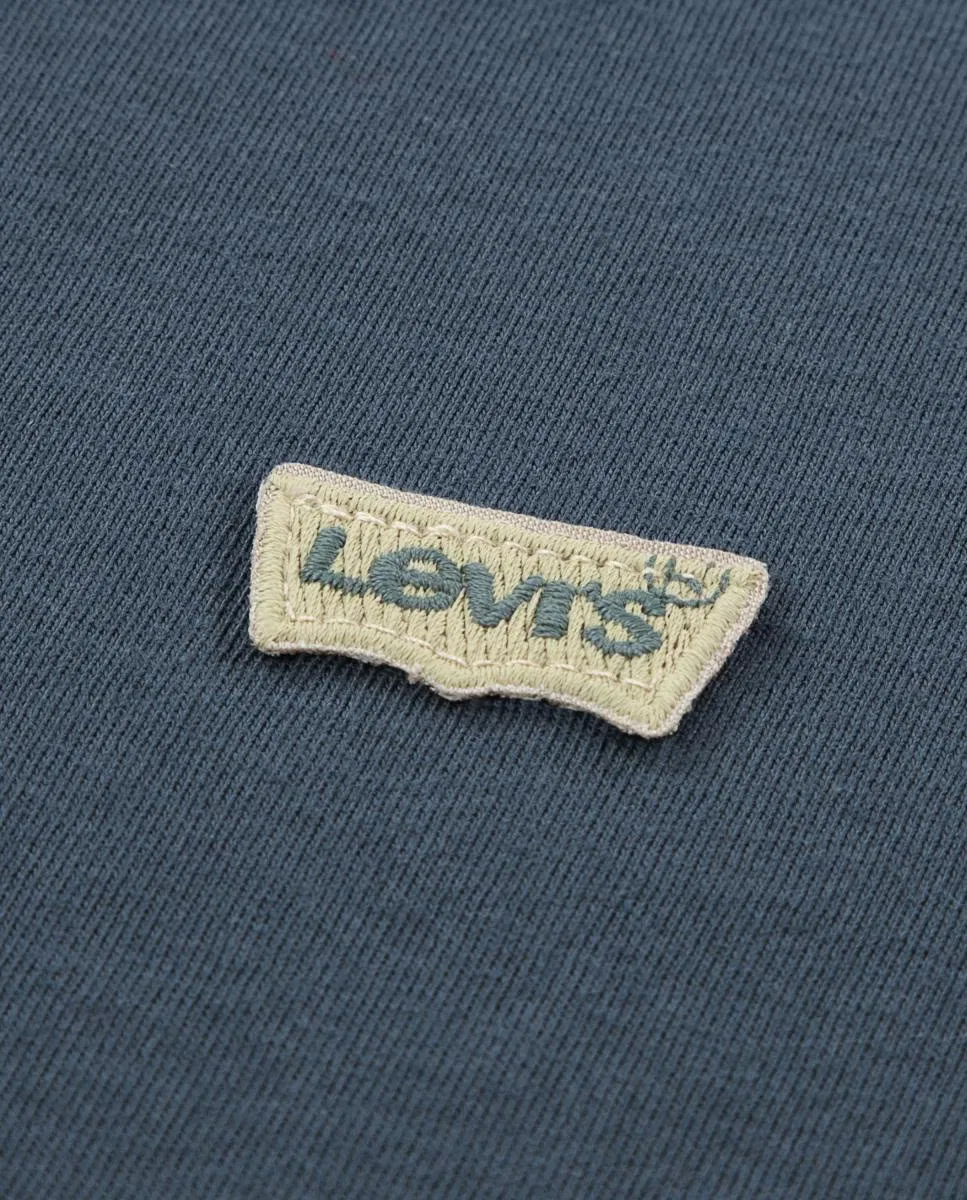 Футболка с длинным рукавом, Corte Pecho Alas Murciélago , Levi's, серый — фото 3