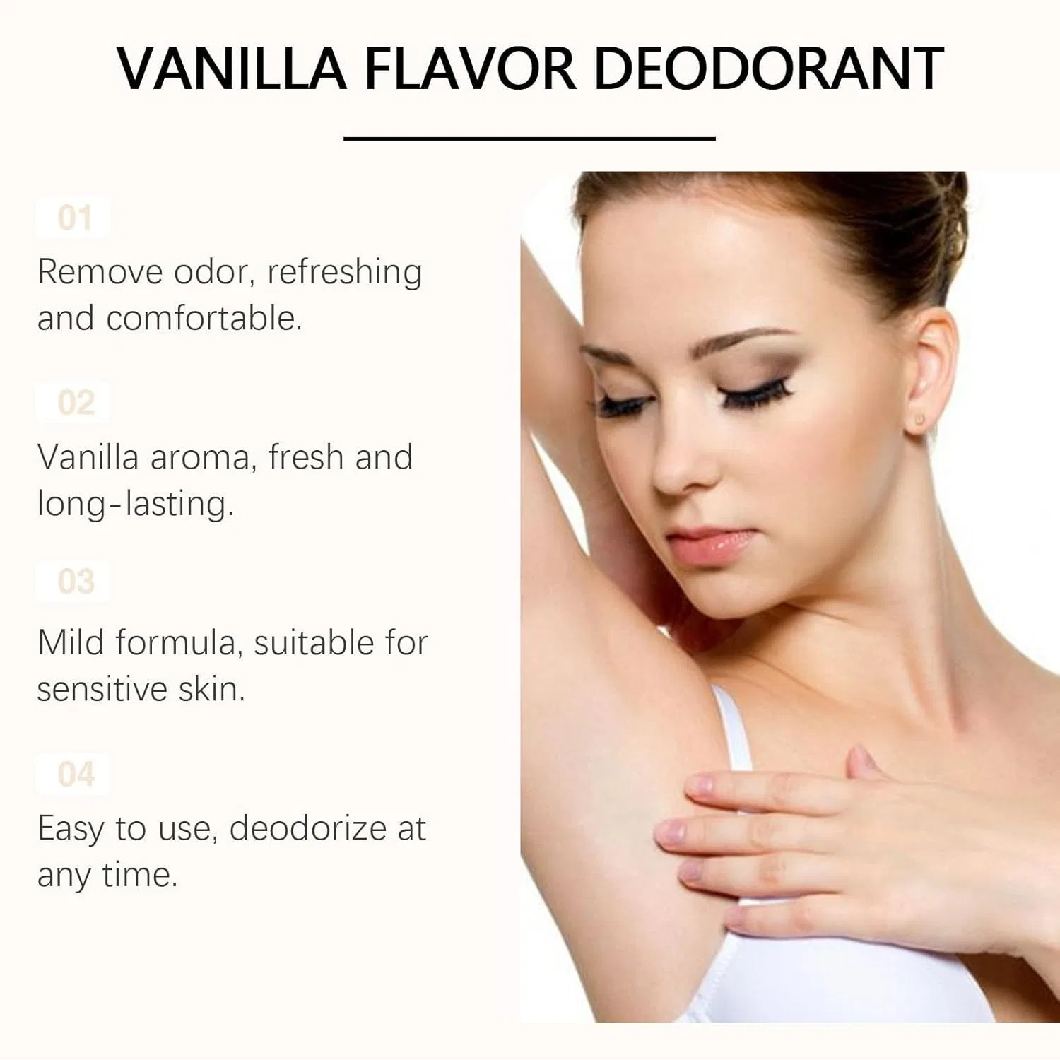 Дезодорант-стик Vanilla, RadiantRe, 40 г — фото 2