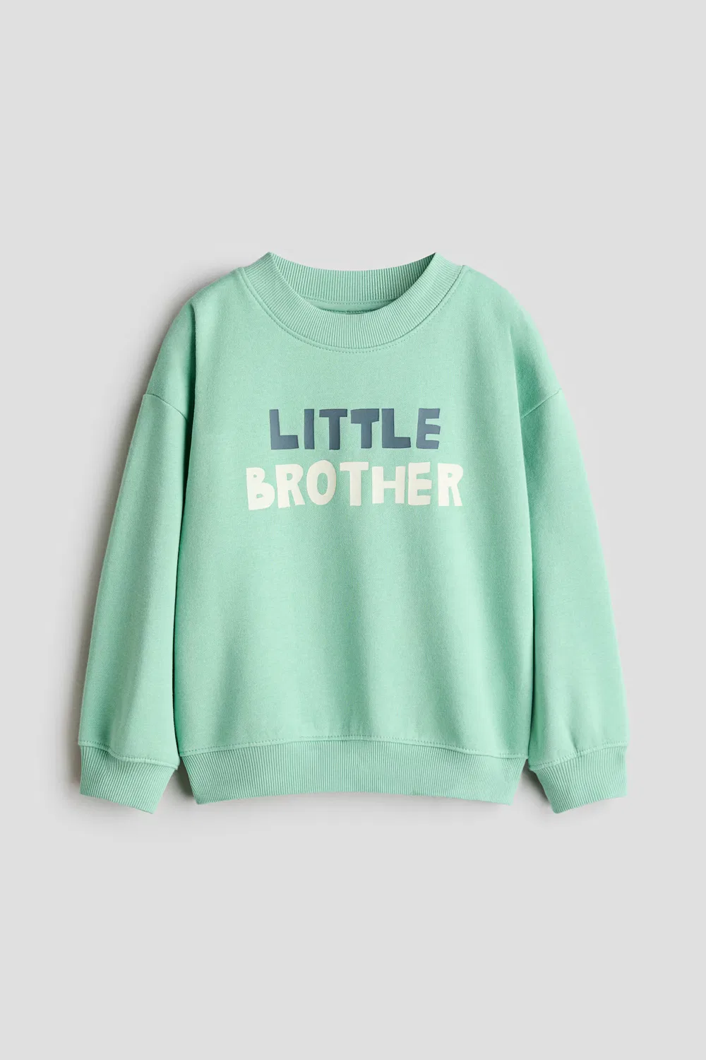 Толстовка с принтом и мягкой внутренней стороной H&M, Türkis/Little Brother