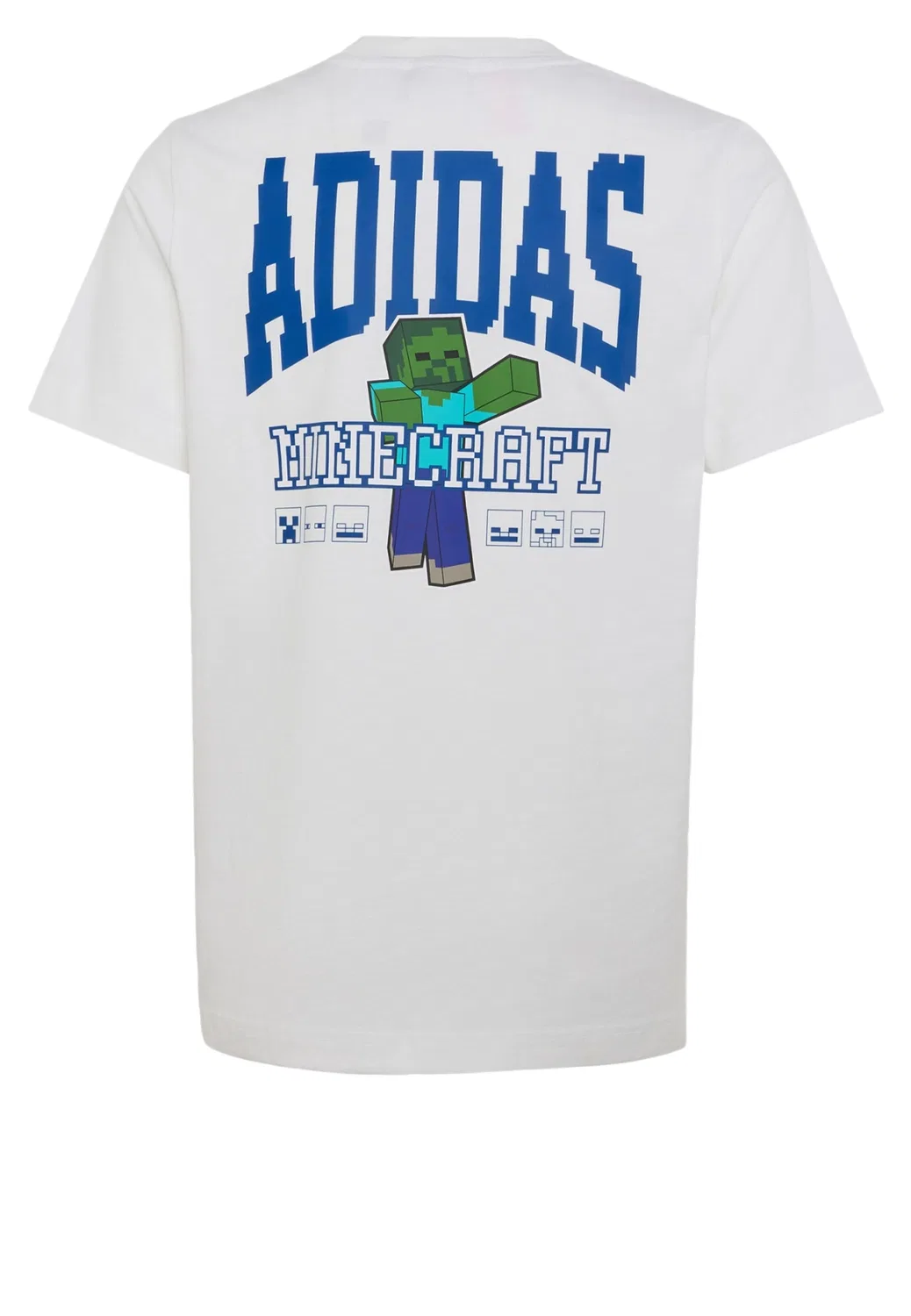 Футболка Adidas Sportswear Minecraft белого цвета — фото 3