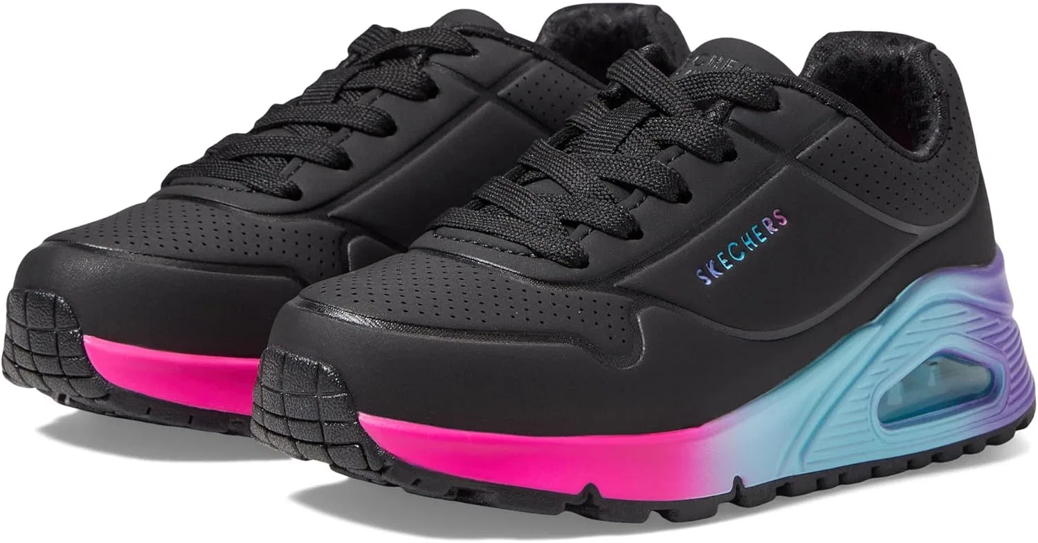 Детские кроссовки для девочек Pop of Ombre Skechers, Black/Multi