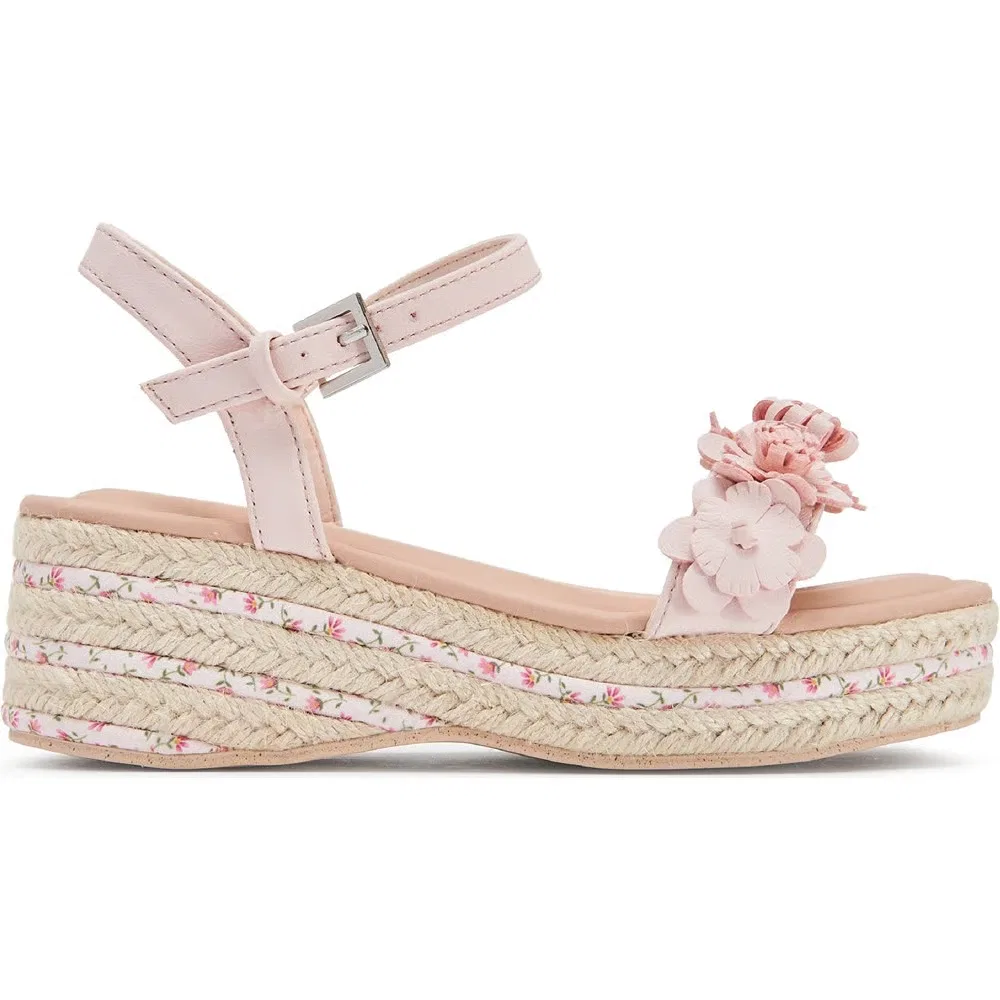 Детские сандалии на танкетке J-dori Steve Madden, Blush Pink — фото 2