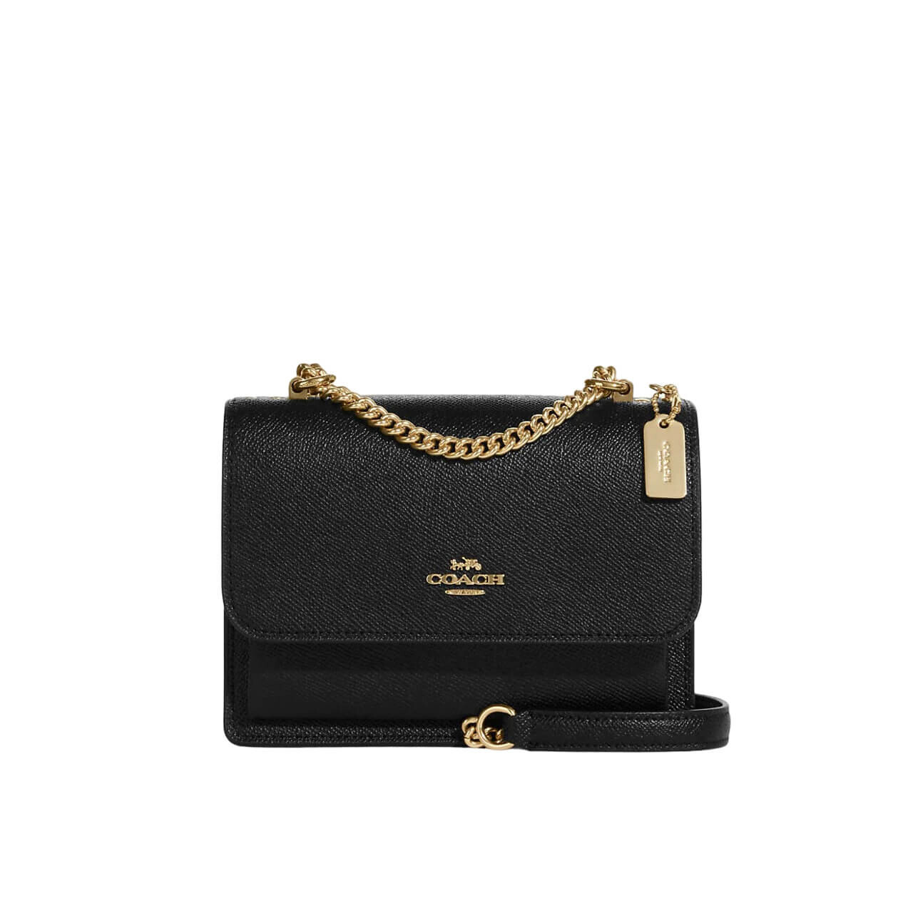 

Мини-сумка Coach Outlet Klare, золотой/черный
