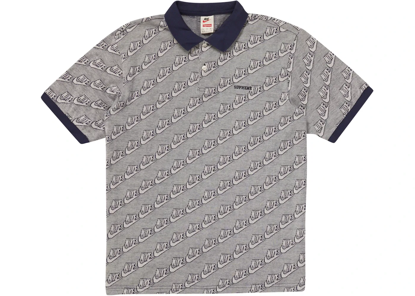 Мужское поло с принтом Polo Supreme, Navy
