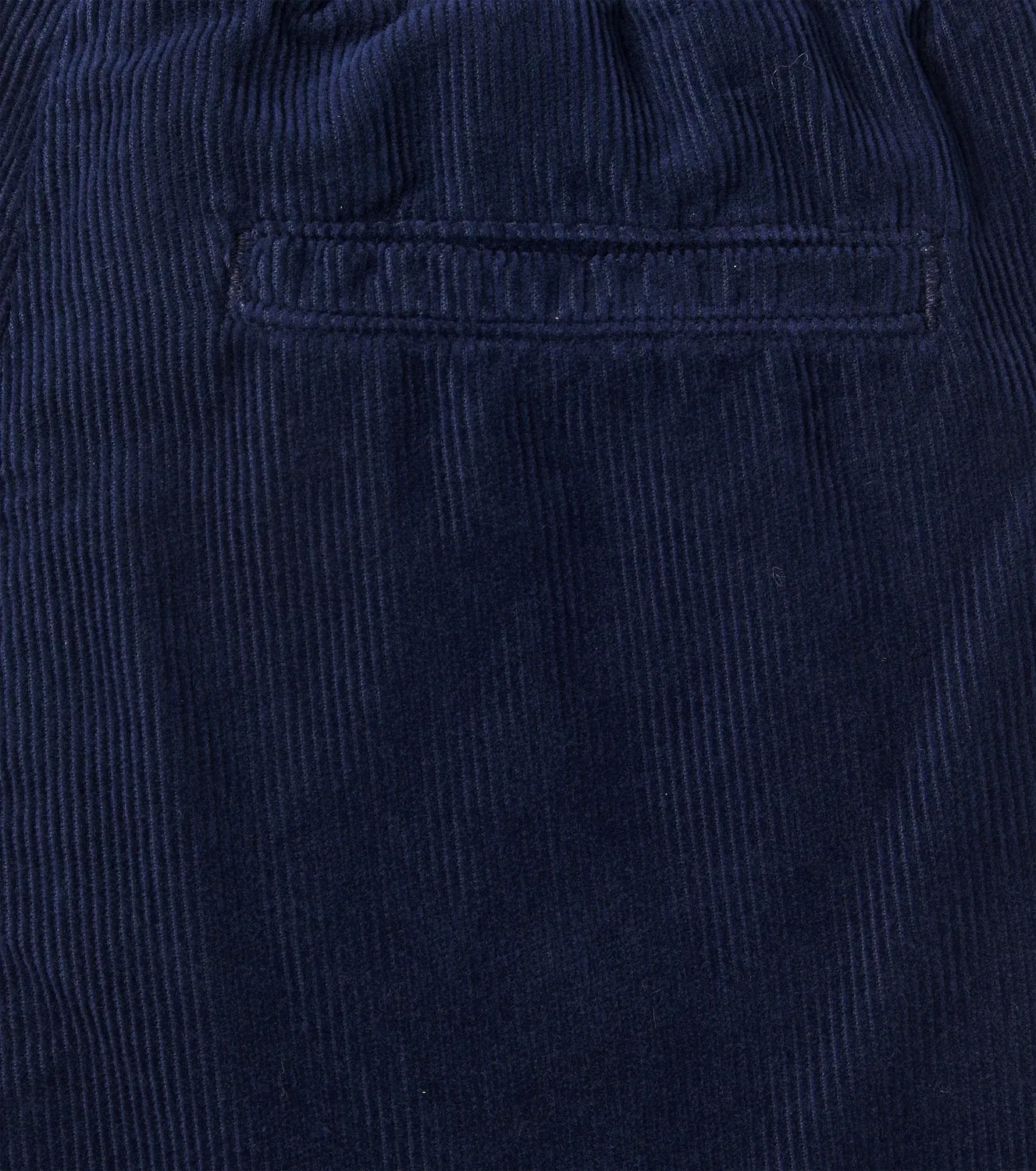Вельветовые брюки из хлопка Brunello Cucinelli Kids, синий — фото 2