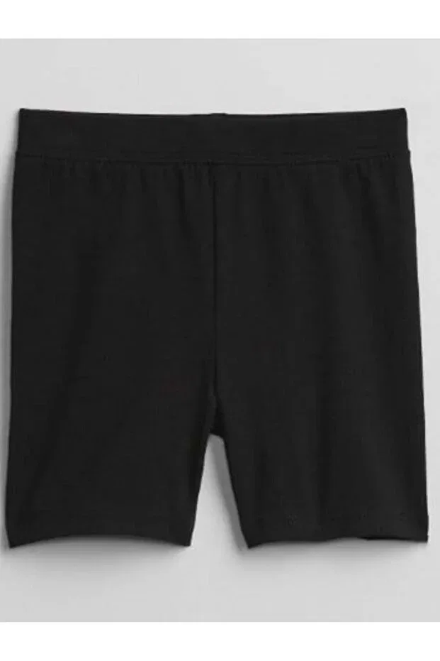 Детские шорты для девочек с эластичным поясом Gap Kids, Black