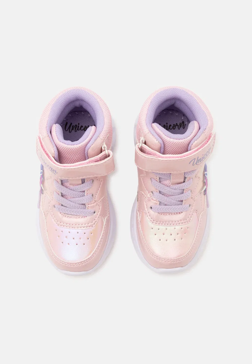 Туфли с мигающим единорогом - высокие кроссовки Friboo By Zalando, Pink — фото 4