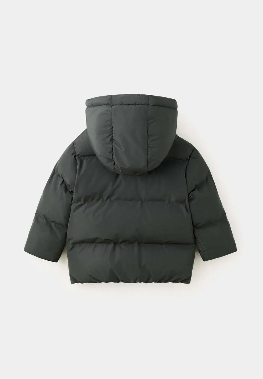 Детская зимняя куртка Mango Kids, Anthracite — фото 2