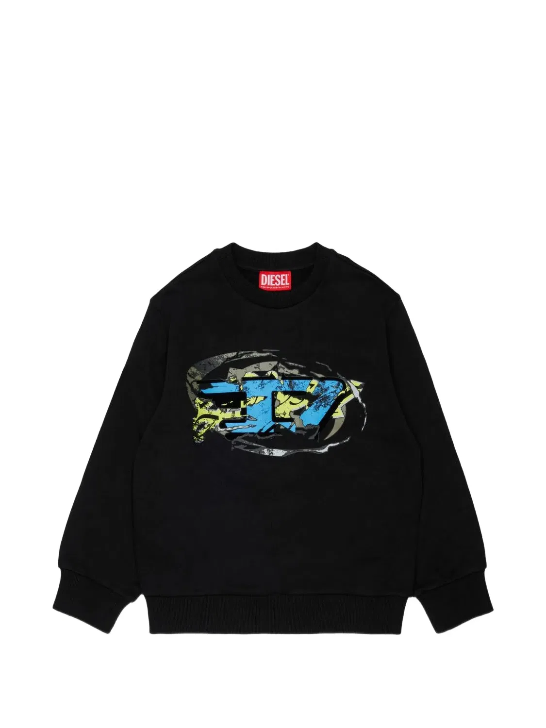 Черные свитера Diesel Diesel Kids, черный