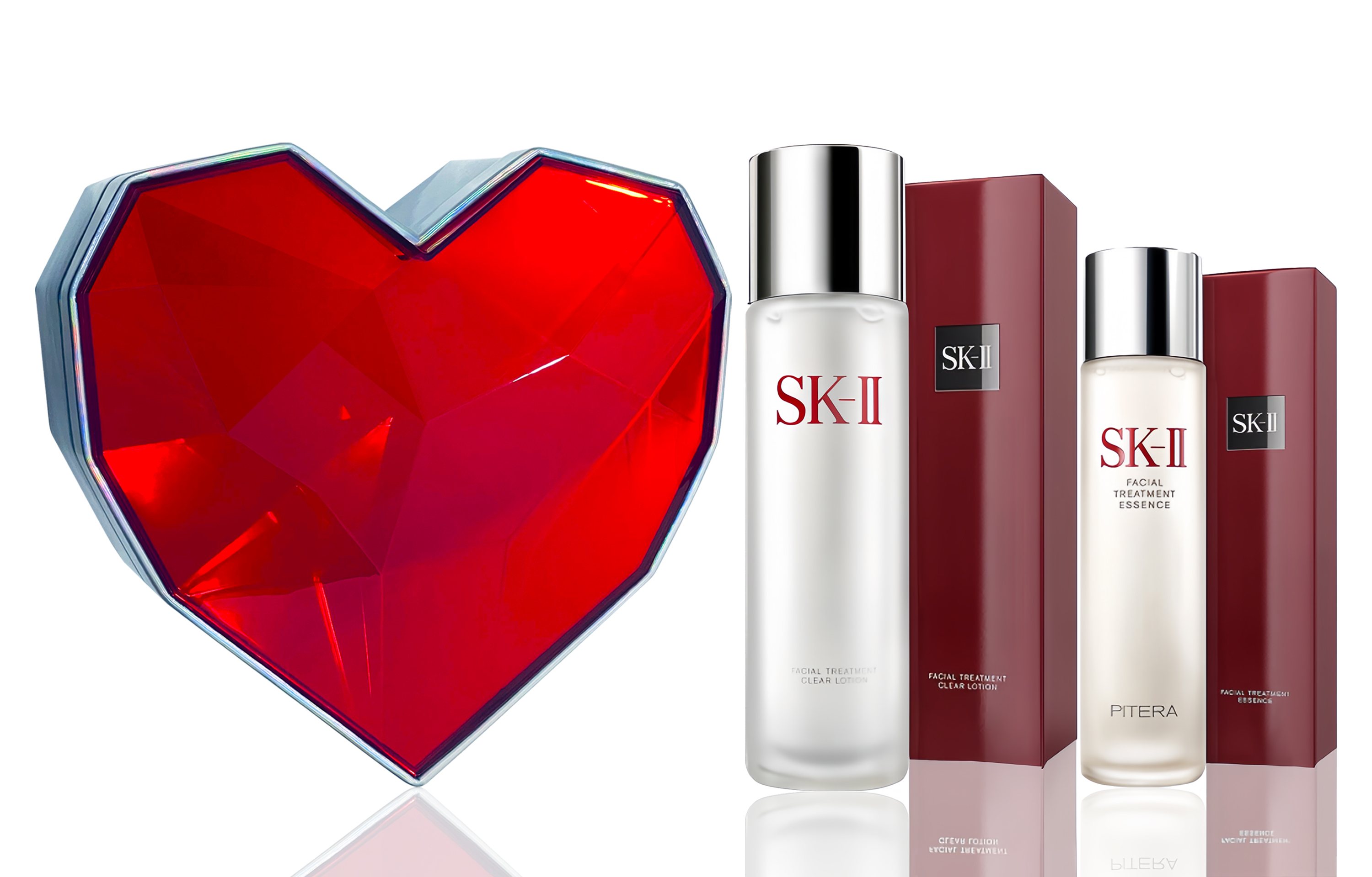 Набор уходовой косметики SK-II Pitera Deluxe Hydrating: лосьон 230 мл + эмульсия 75 мл+ очищающее средство 20 г — фото 2