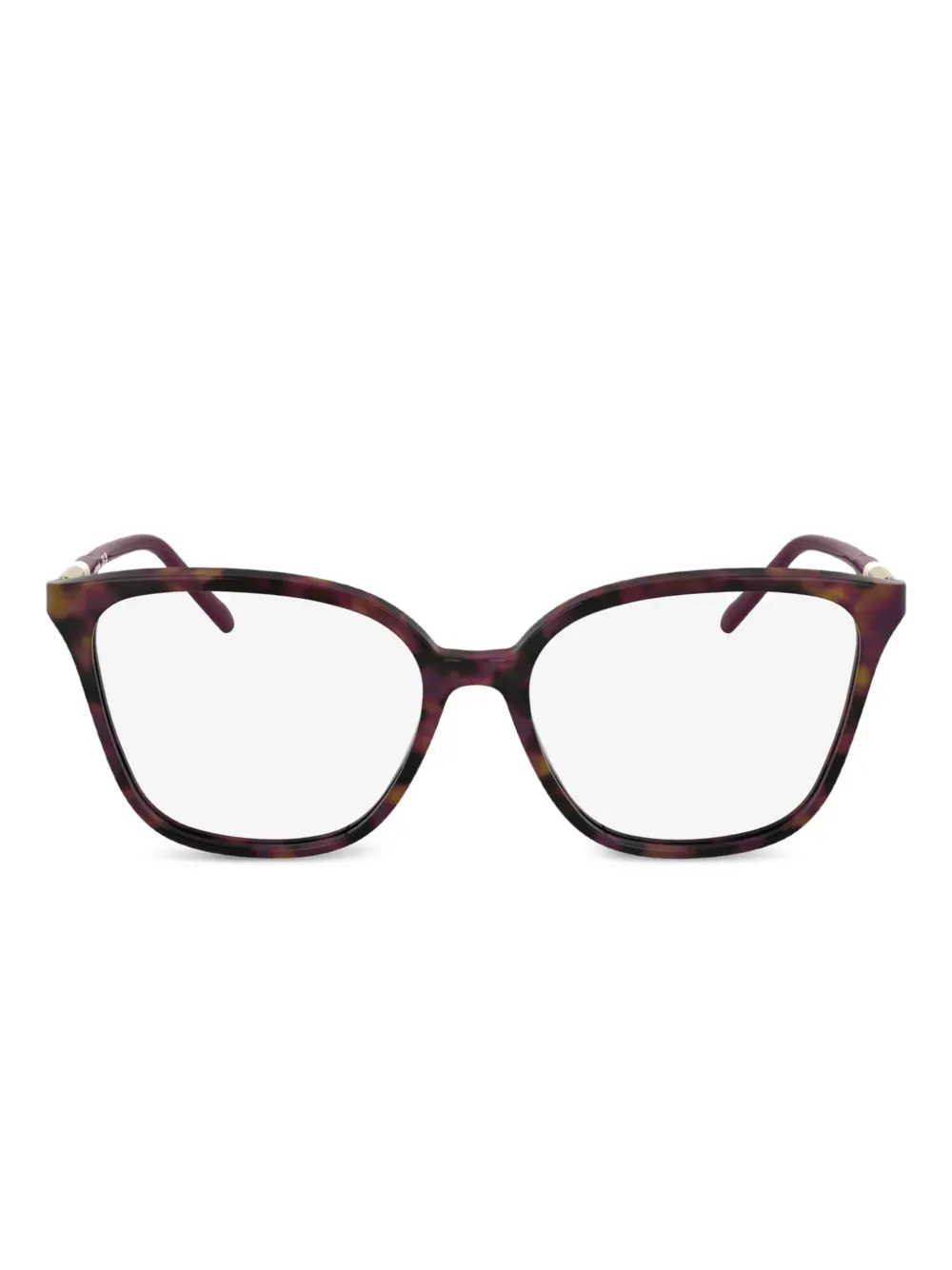 

Очки в оправе 'кошачий глаз' черепаховой расцветки Lacoste, фиолетовый