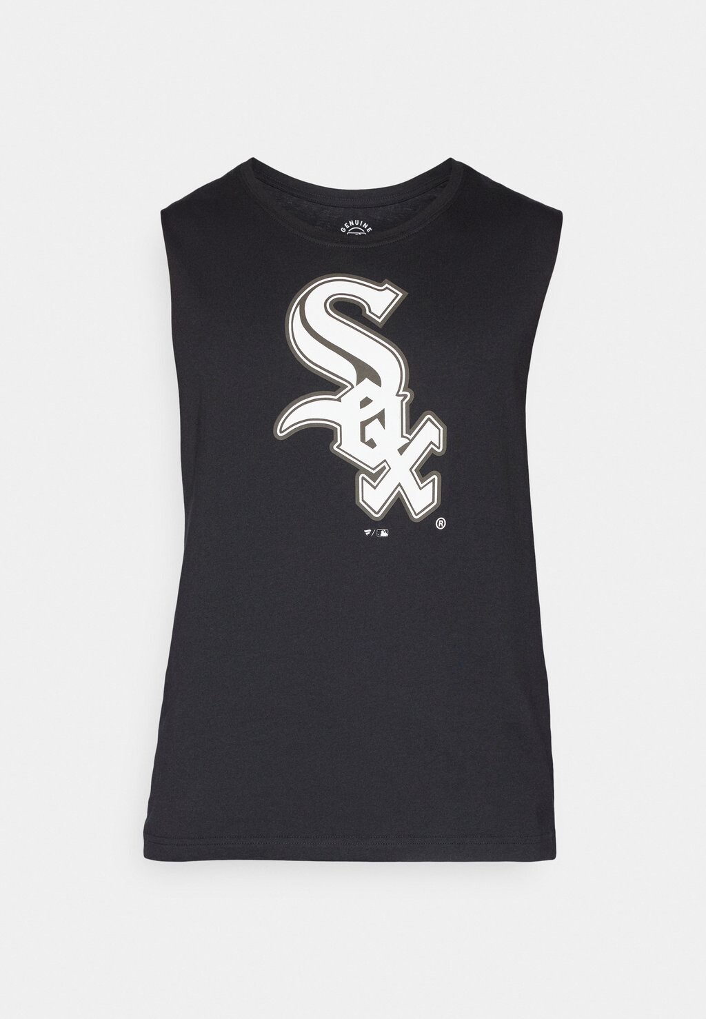 

Топ Chicago White Sox Primary Logo Graphic Tank Fanatics, черный