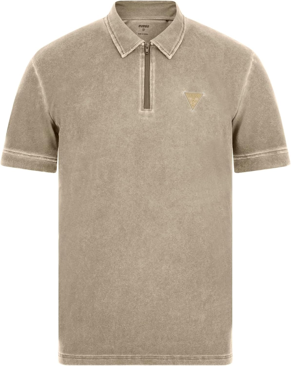 

GUESS Мужская поло Steno с коротким рукавом, Pasadena Stone