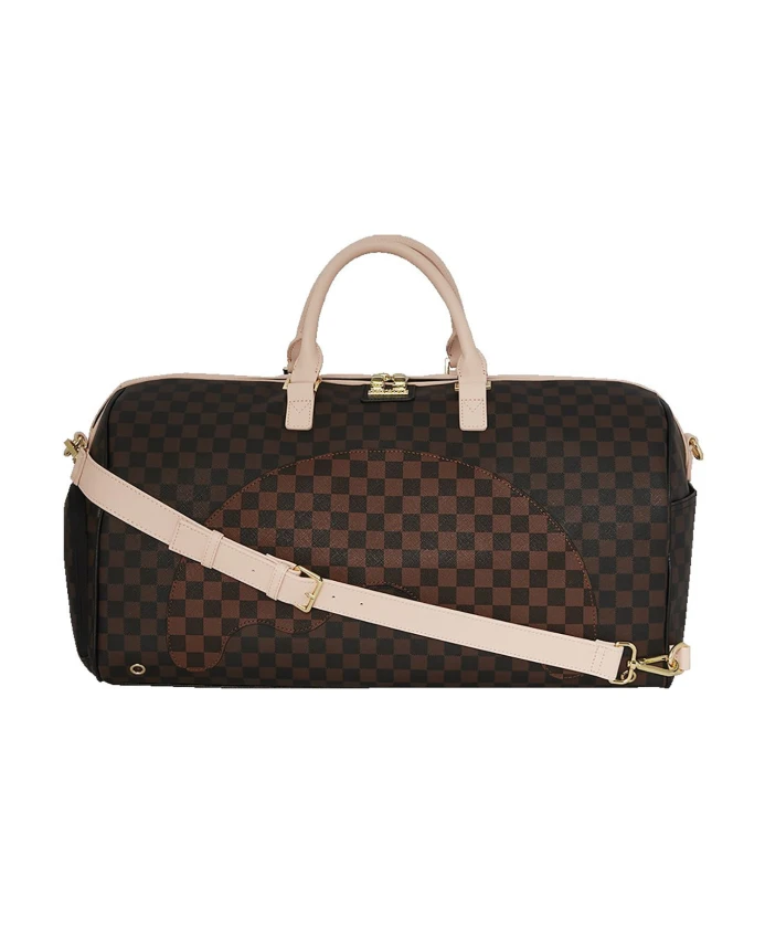 

Спортивная сумка Bandolero nouveau коричневая в клетку Sprayground, коричневый