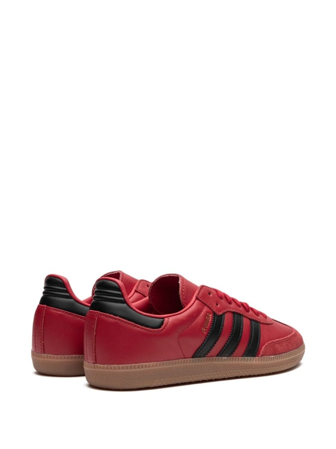 Adidas кроссовки Samba из коллаборации с FC Bayern, красный — фото 3