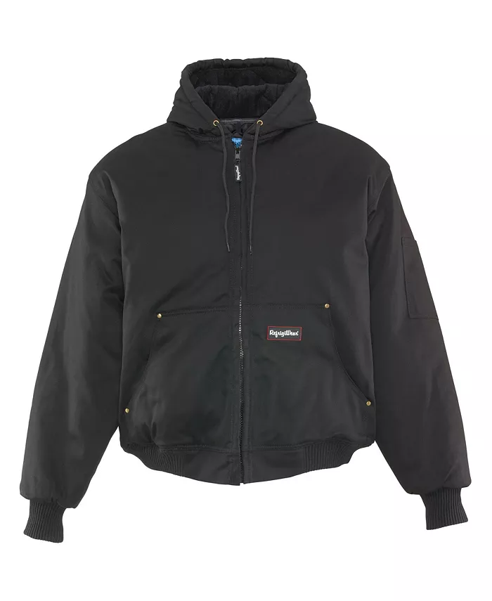 

Большая и высокая куртка ComfortGuard Service с утепленным джинсовым капюшоном для холодной погоды Refrigiwear, черный