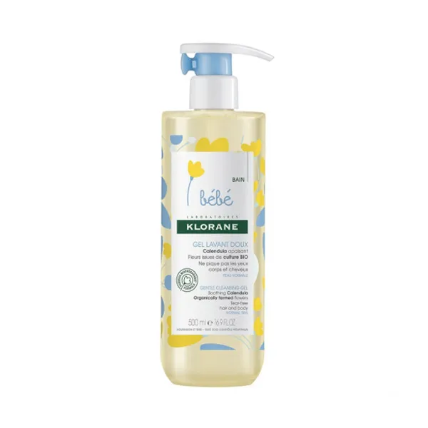 

Детский гель-шампунь Gel Limpiador Suave Klorane, 500 ml