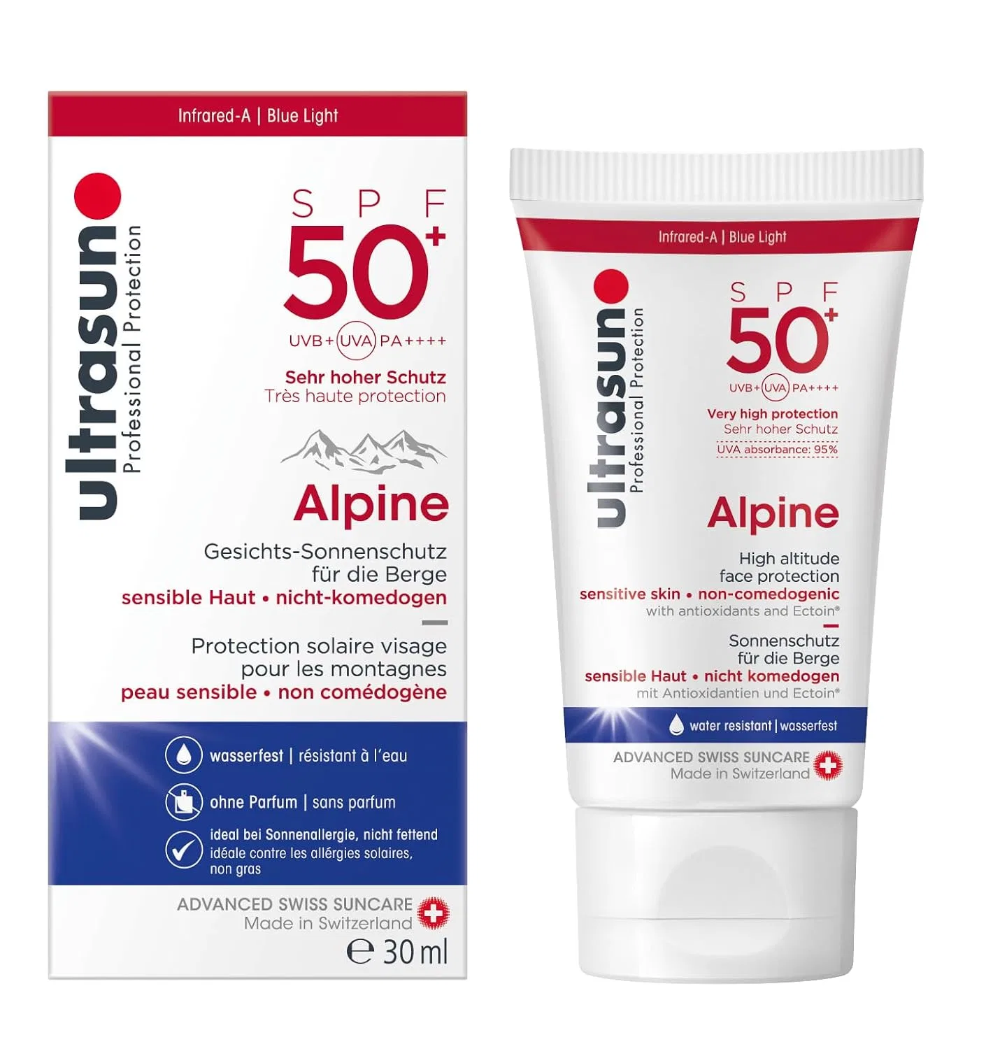Солнцезащитный крем Ultrasun Alpine SPF 50+ Ultrasun