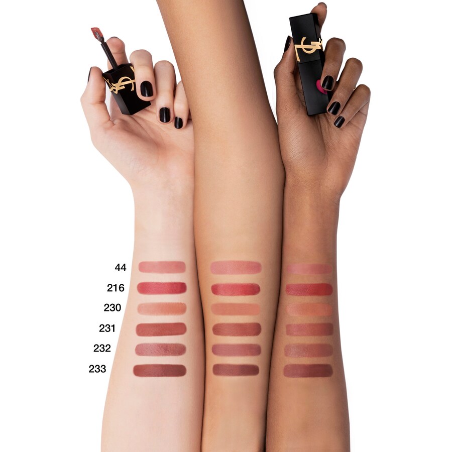 Жидкая матовая помада The Inks Blurring Matter Liquid Lip Stain Yves Saint Laurent, 0.18 oz /5.5 ml, 231 Rosewood Emotion — фото 2