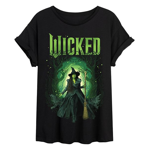

Футболка Juniors Wicked for Good Elphaba оверсайз Licensed Character