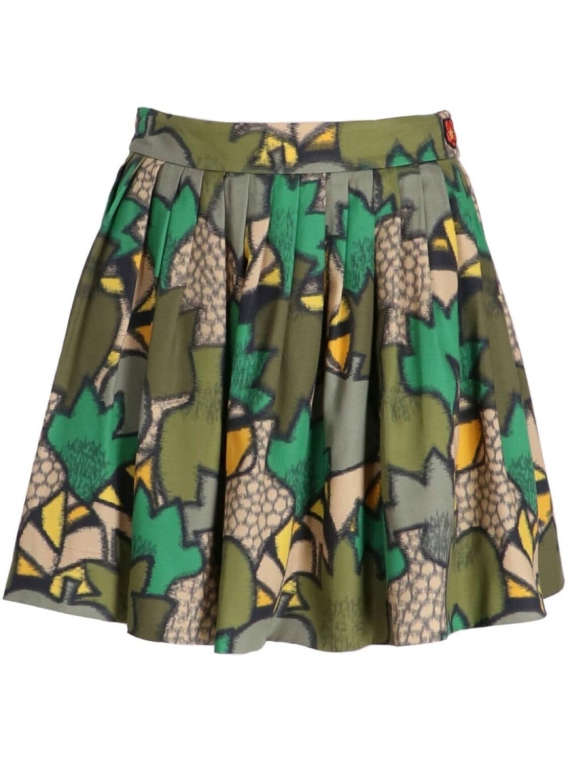 

Kenzo юбка мини с камуфляжным принтом, зеленый