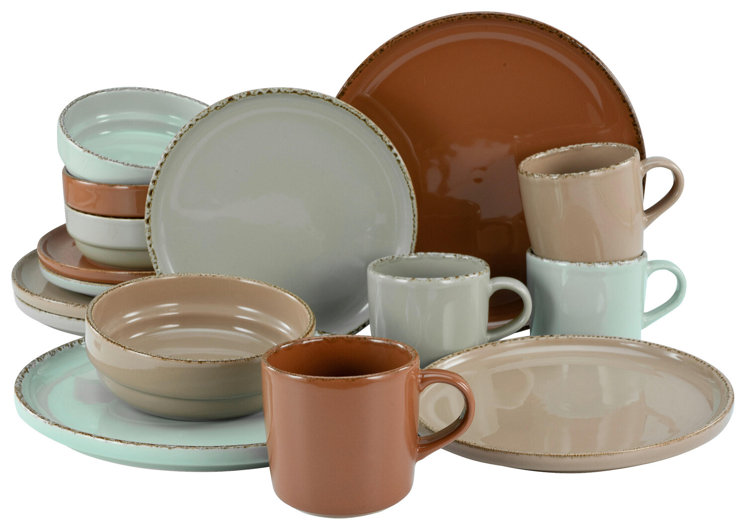 

Столовый набор Creatable, 40x32,5x33 см, многоцветный